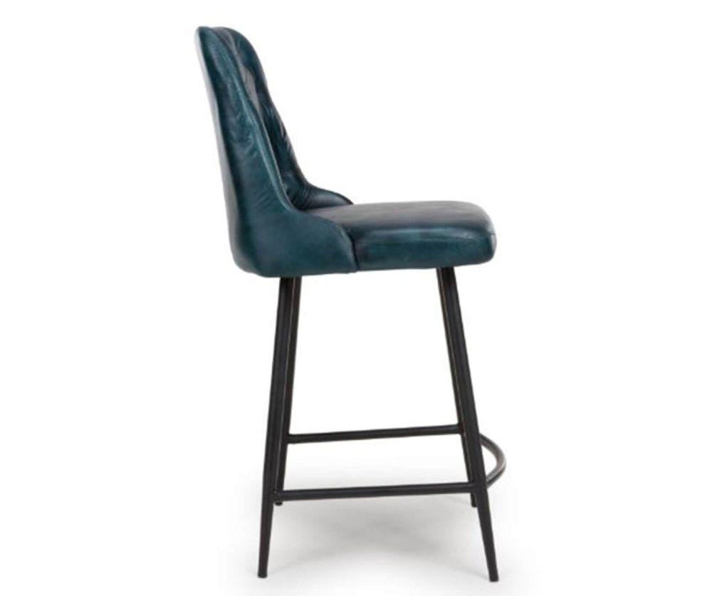 Furniture Link Bradley Blue Counter Chair in Pair