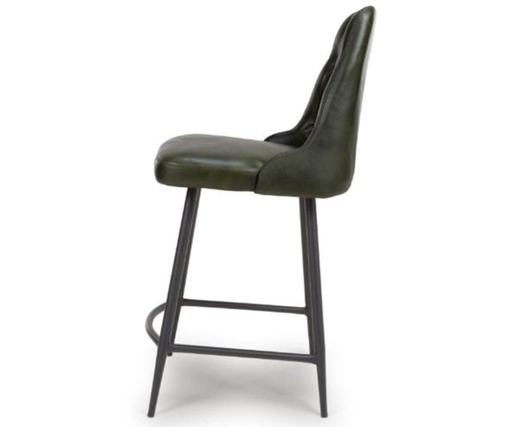 Furniture Link Bradley Green Counter Chair in Pair