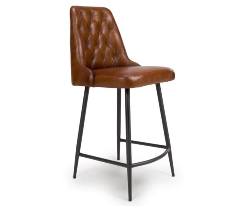 Furniture Link Bradley Tan Counter Chair in Pair