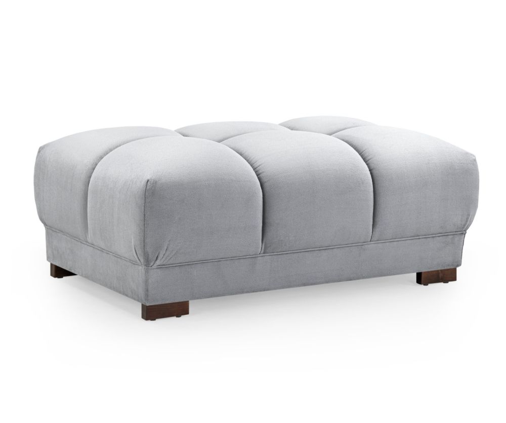 Azzuro Sofa Grey Footstool