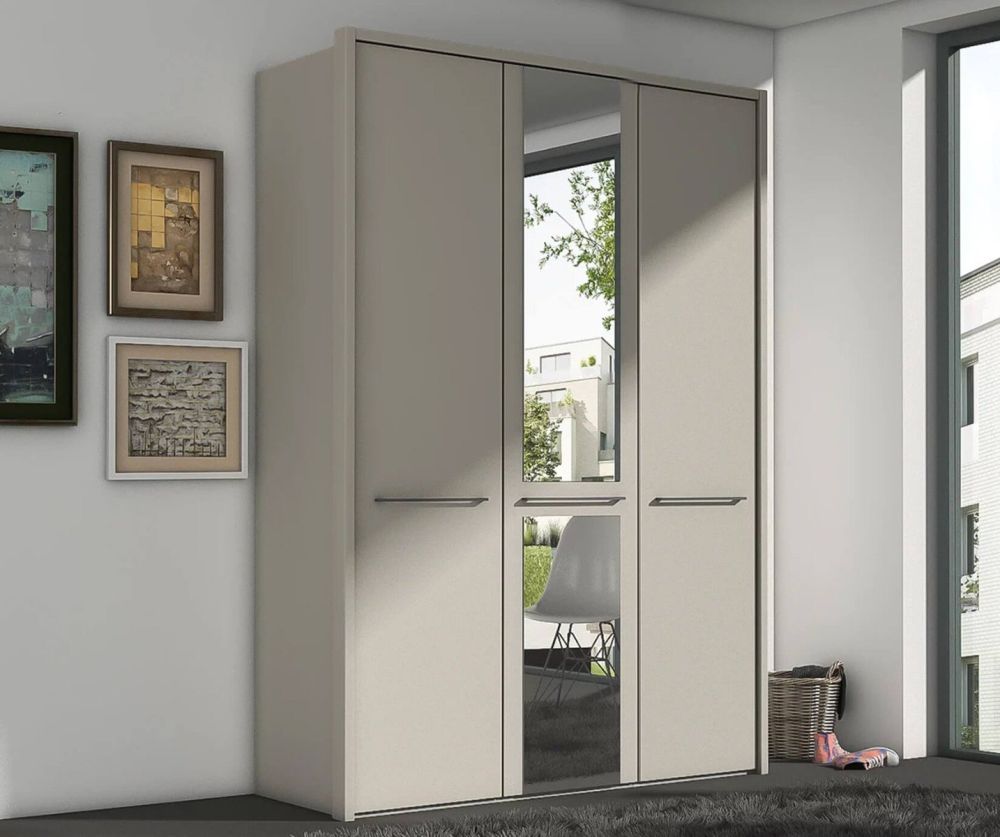 Wiemann Cairns Mirror Door Hinged Wardrobe