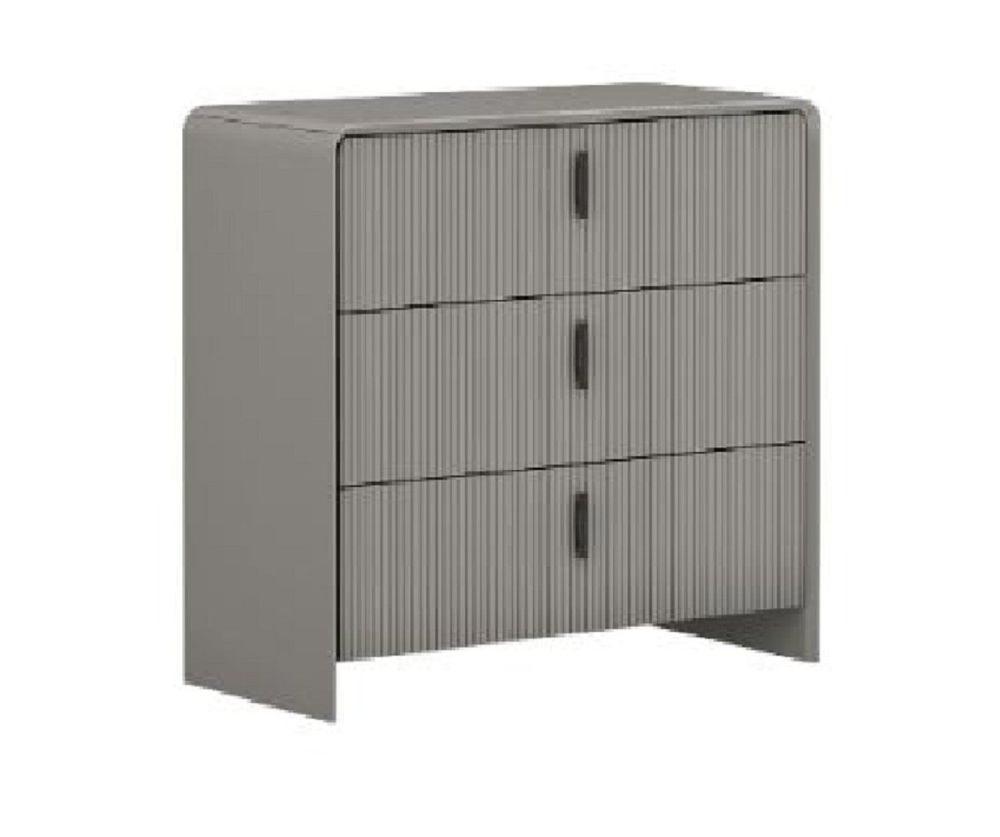 Furniture Link Cavelli Grey 3 Drawer Chest