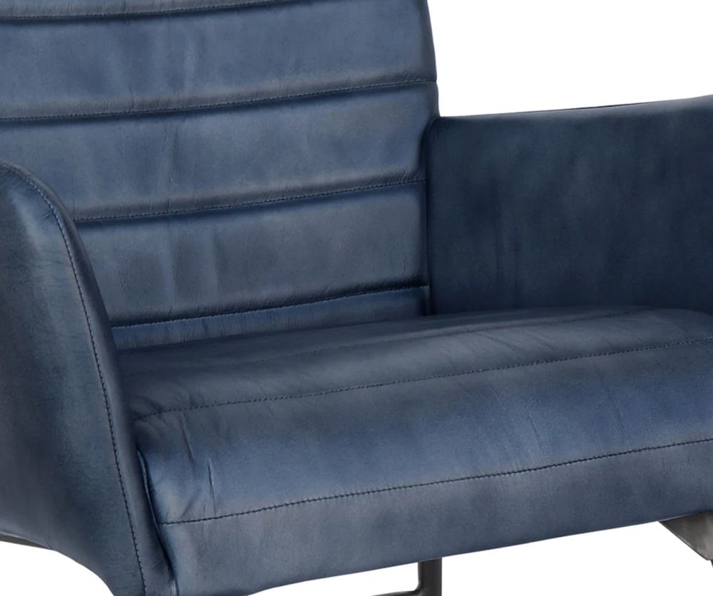 Essentials The Chair Collection Blue Tub Chair