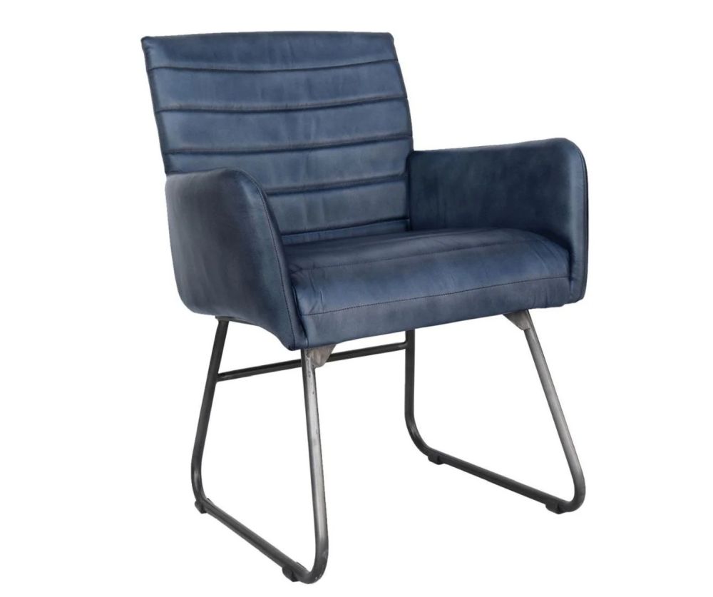 Essentials The Chair Collection Blue Tub Chair