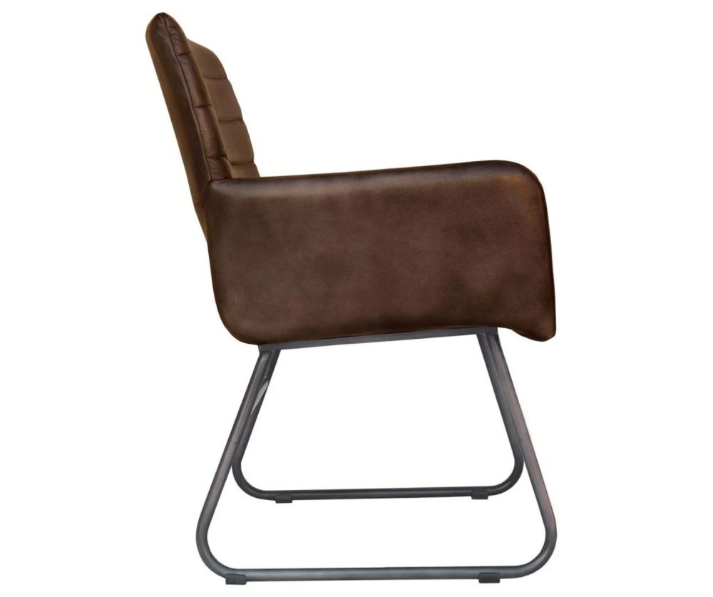 Essentials The Chair Collection Brown Tub Chair