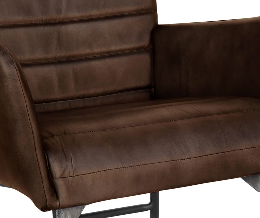 Essentials The Chair Collection Brown Tub Chair