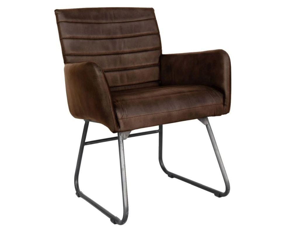 Essentials The Chair Collection Brown Tub Chair