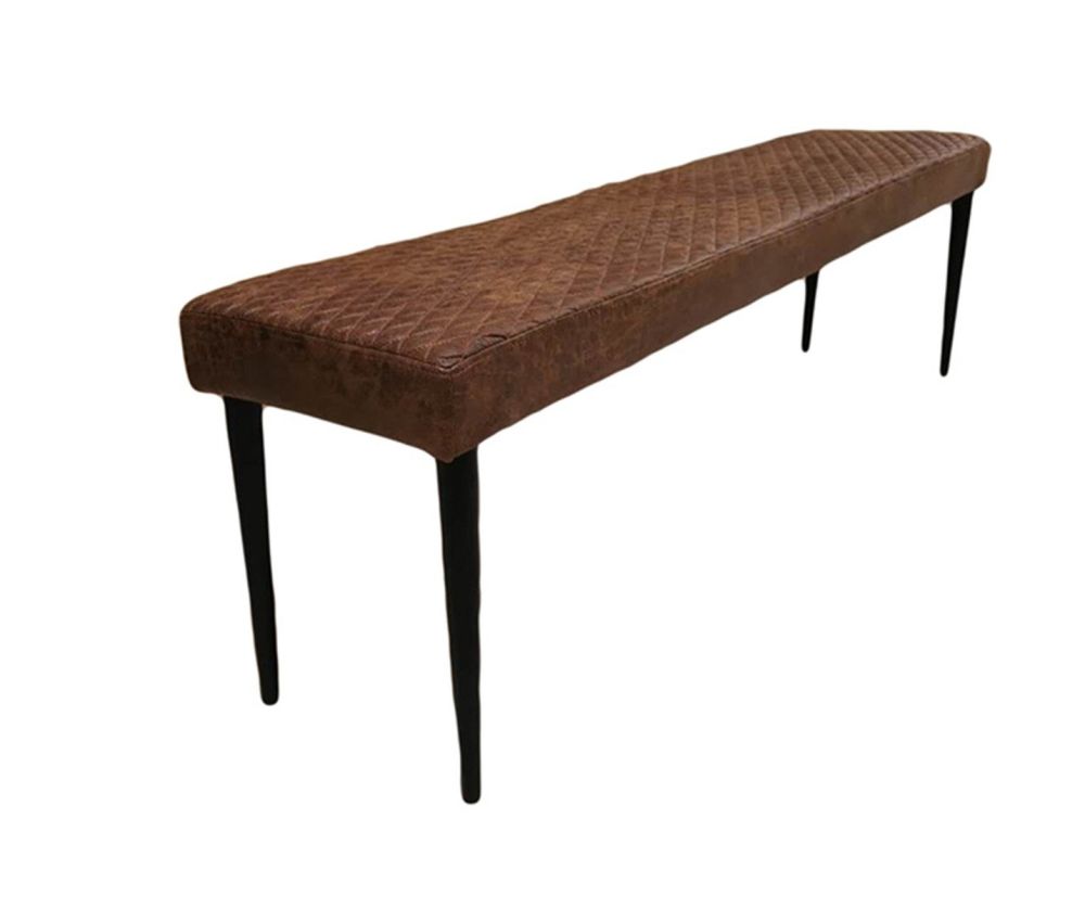 Furniture Link Charlie Antique Brown Dining Bench