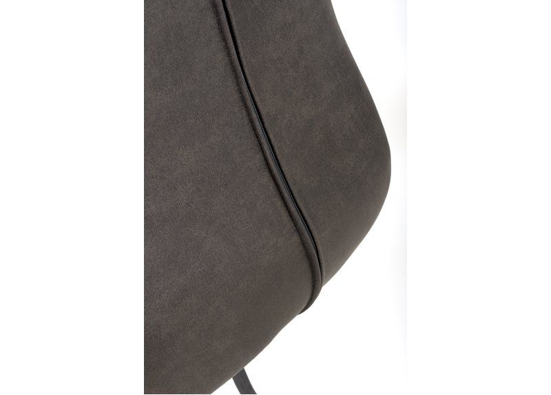 Furniture Link Charlie Antique Grey Dining Chair in Pair