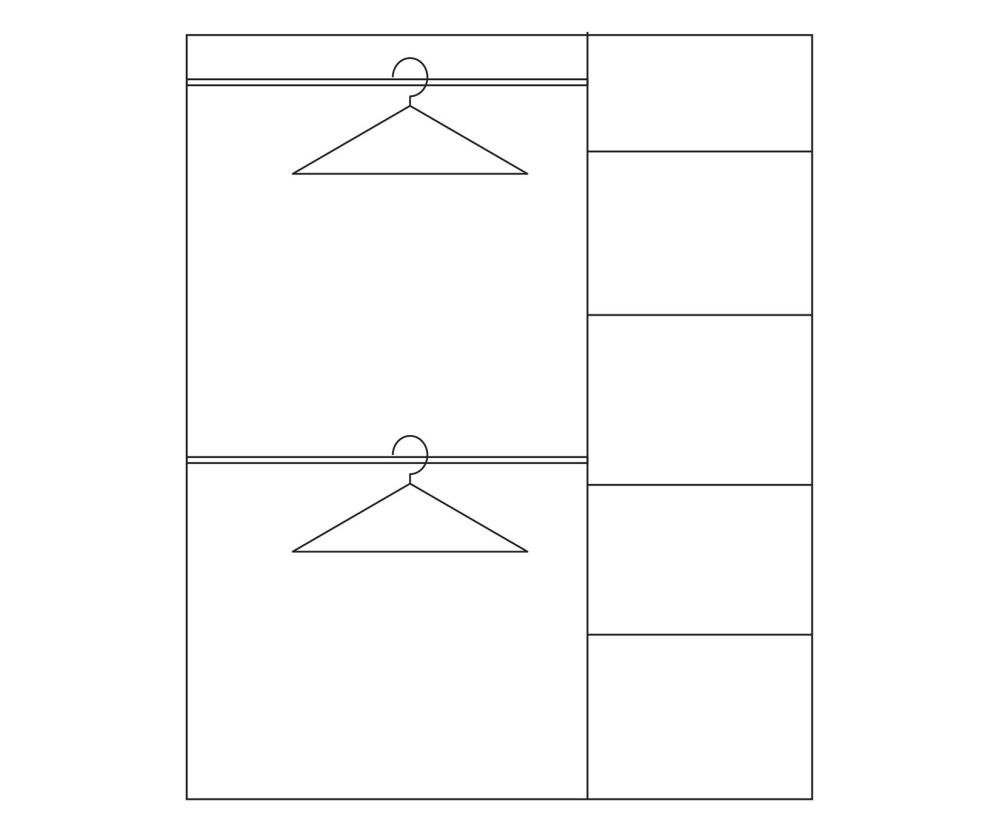 FTG Chelsea 3 Door Wardrobe with Mirror