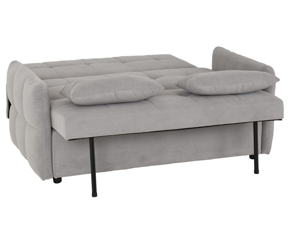 Seconique Furniture Chelsea Silver Grey Sofa Bed
