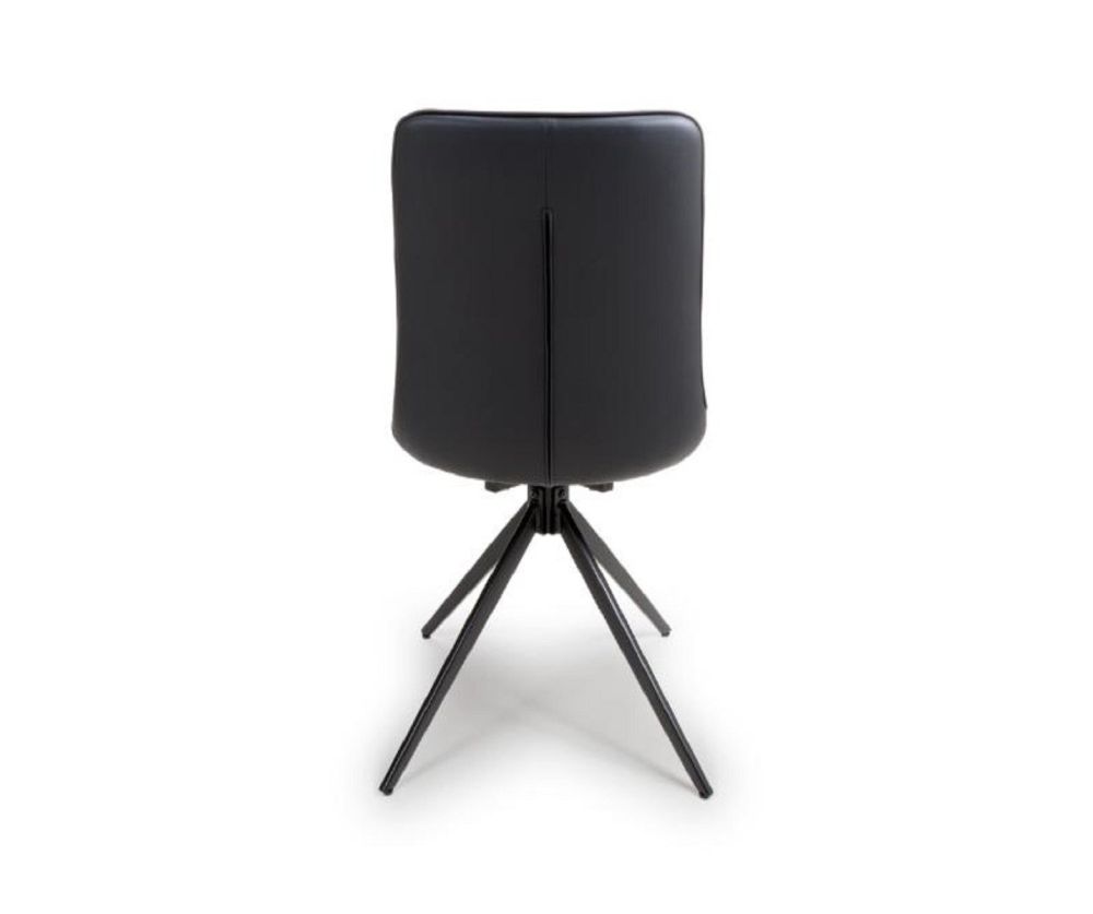 Furniture Link Chico Black Dining Chair in Pair