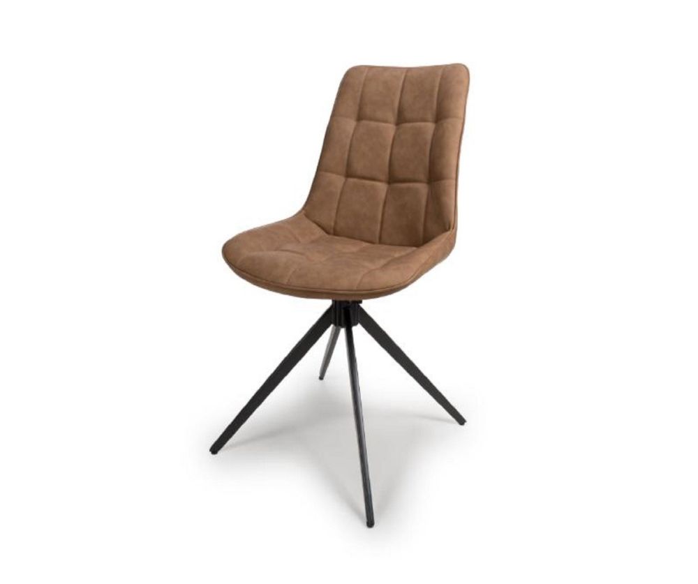 Furniture Link Chico Tan Dining Chair in Pair