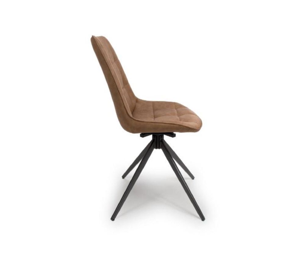 Furniture Link Chico Tan Dining Chair in Pair