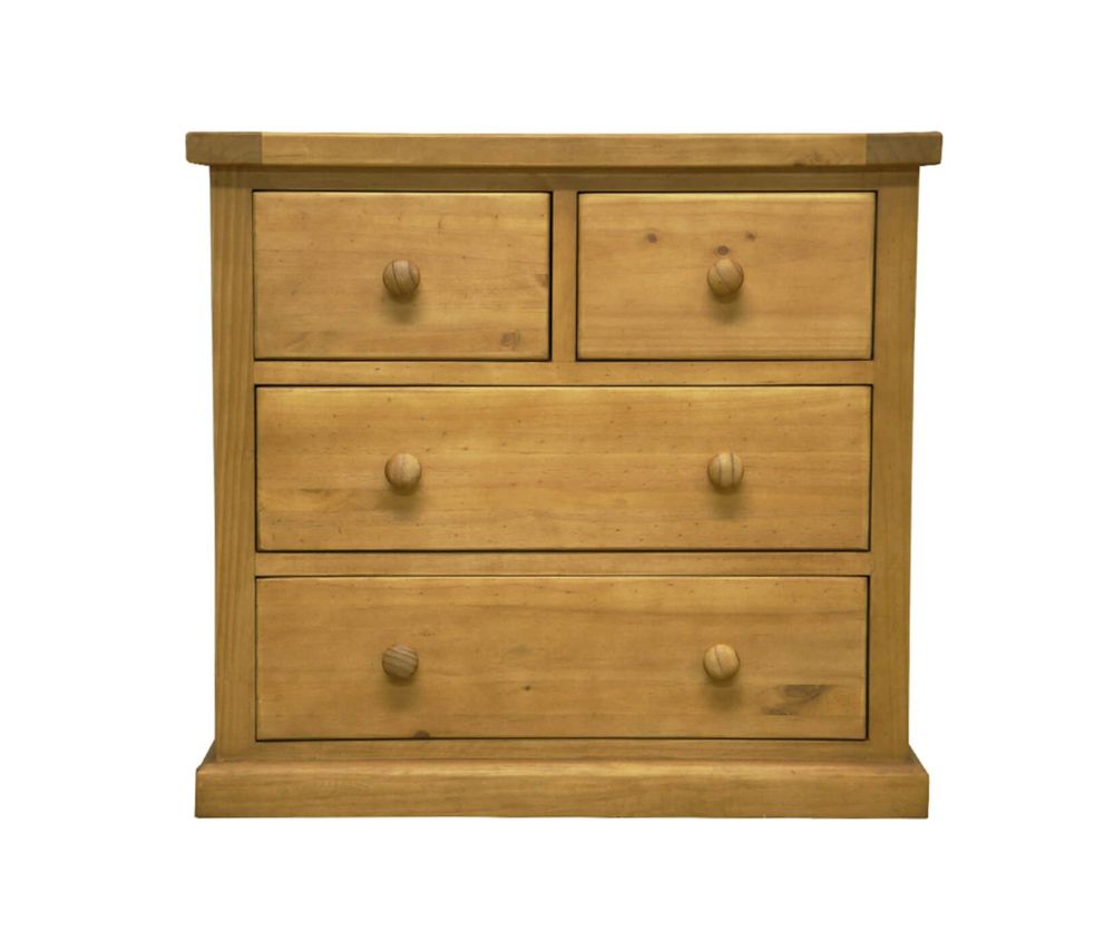 Heritance Bold Pine 2 Over 2 Drawer Chest 