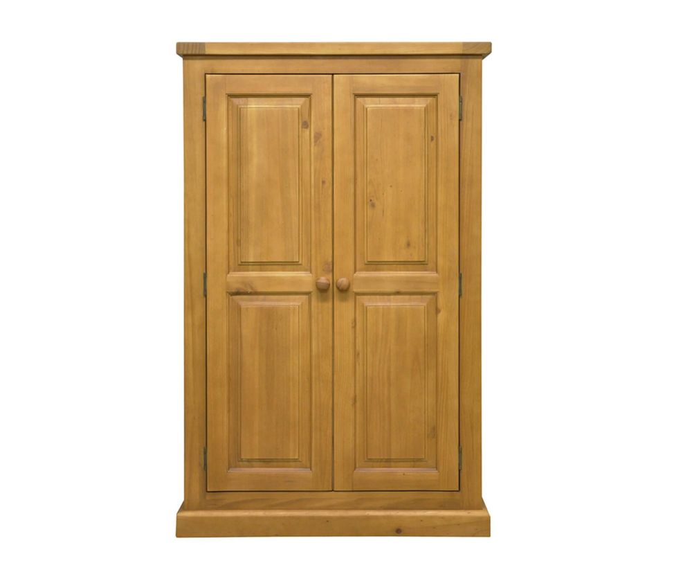 Heritance Bold Pine Small Double Wardrobe