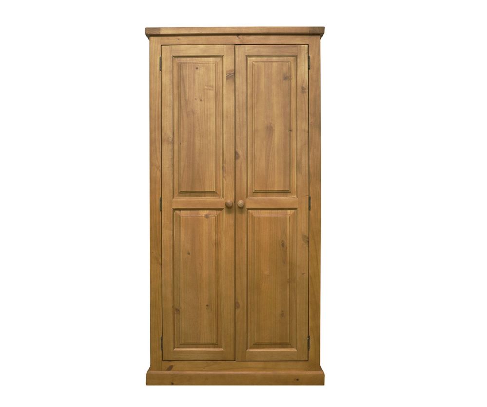 Heritance Bold Pine 2 Door Full Hanging Wardrobe