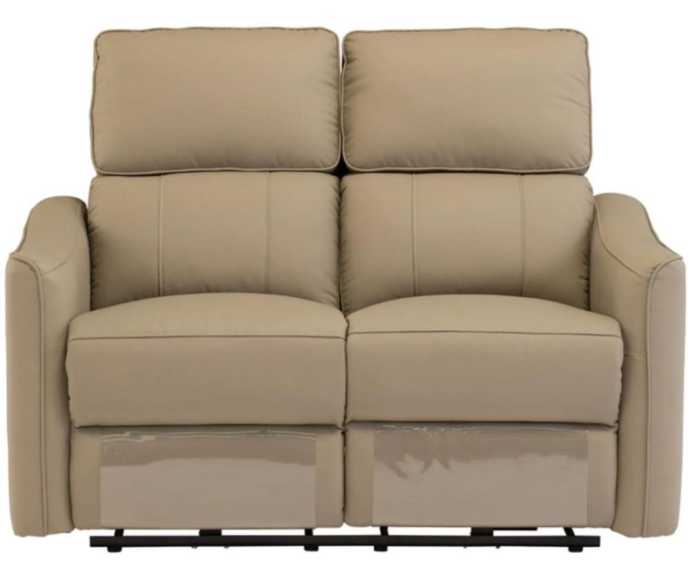 World Furniture Claudia Taupe Leather Electric Recliner 3+2 Sofa Set