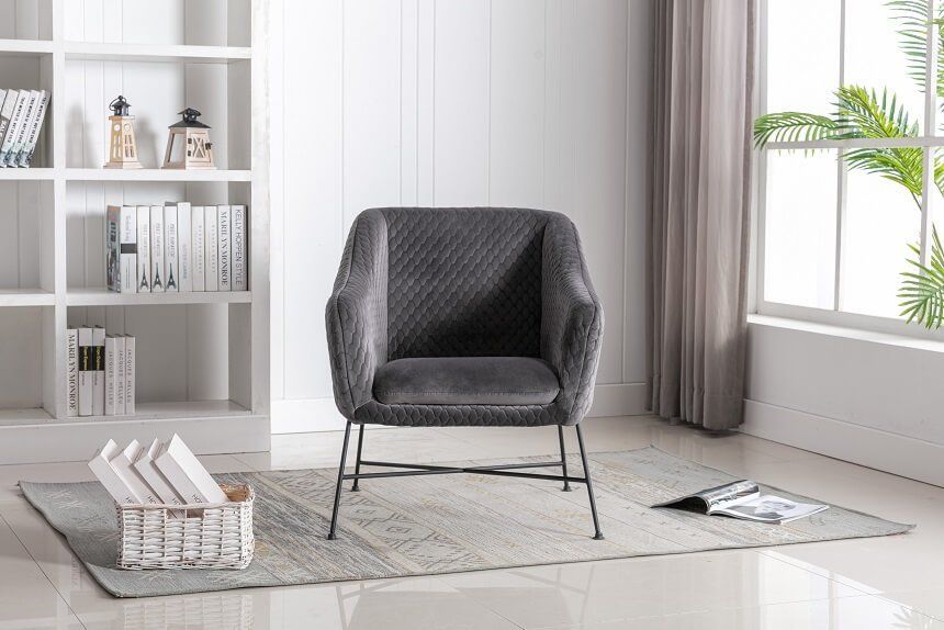 Furniture Link Cleo Cinder Accent Chair