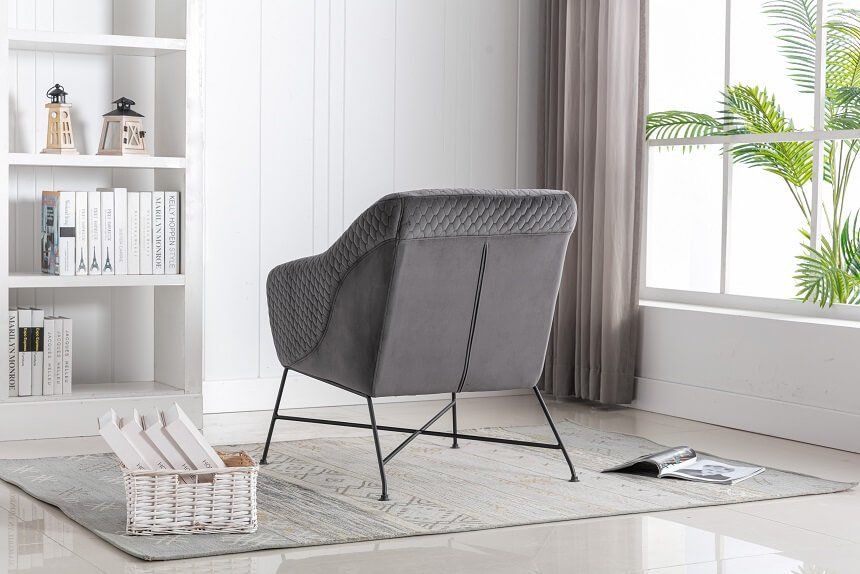 Furniture Link Cleo Cinder Accent Chair