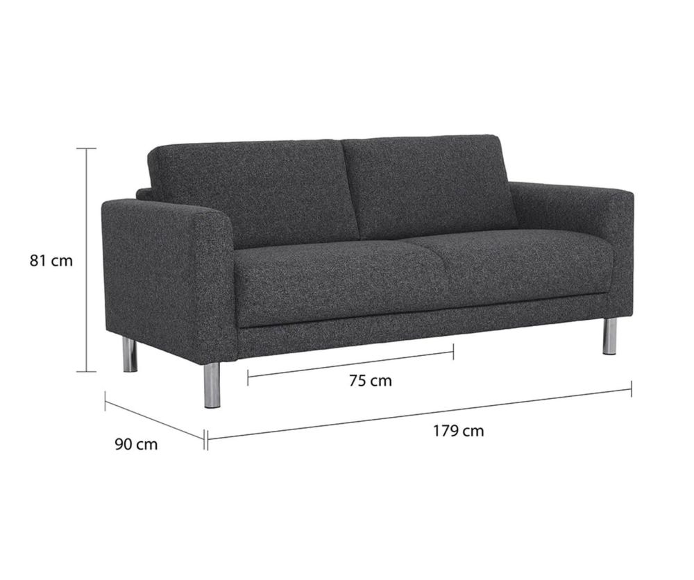 FTG Cleveland Nova Antracit 2 Seater Sofa