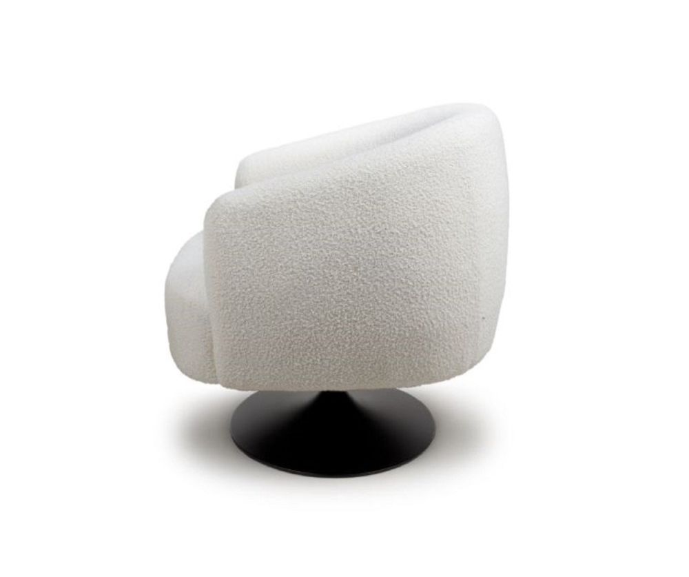 Furniture Link Club Ivory Accent Chair