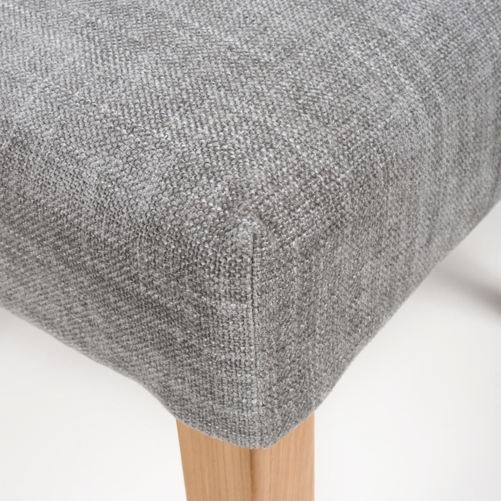 Furniture Link Cole Grey Dining Chair in Pair
