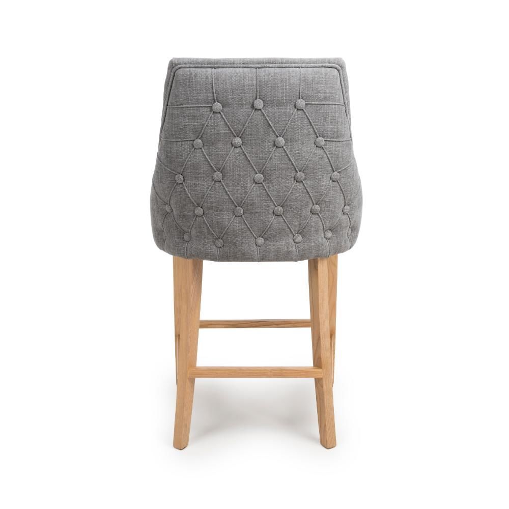 Furniture Link Cole Grey Counter Dining Chair in Pair