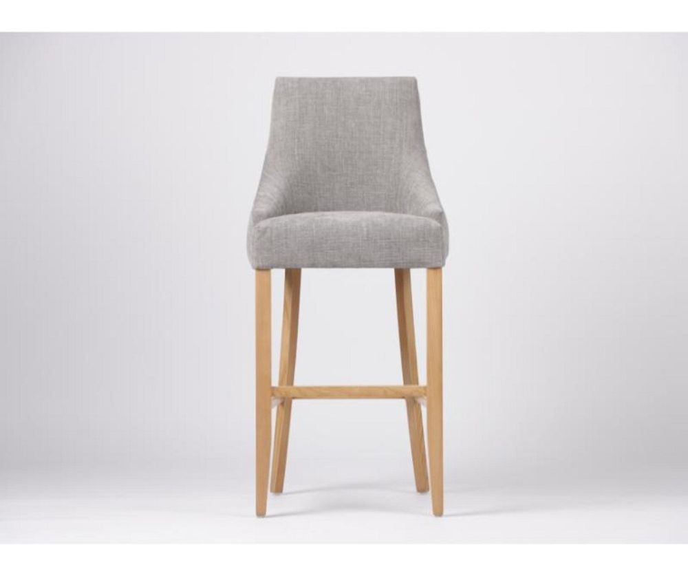 Furniture Link Cole Grey Bar Chair in Pair