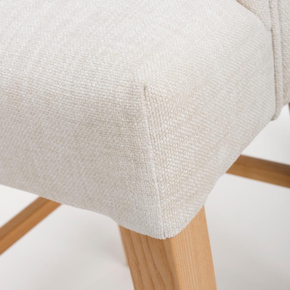 Furniture Link Cole Linen Bar Chair in Pair