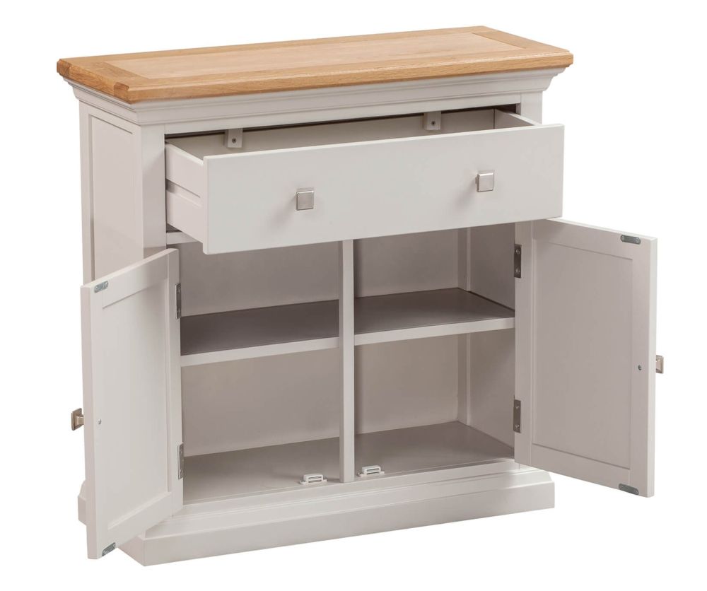 Homestyle GB Cotswold Painted Oak Occasional Cupboard