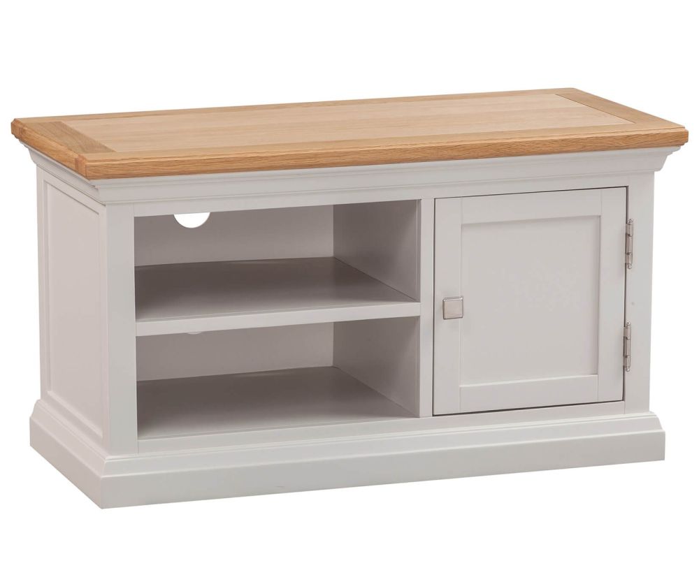 Homestyle GB Cotswold Painted Oak TV Cabinet