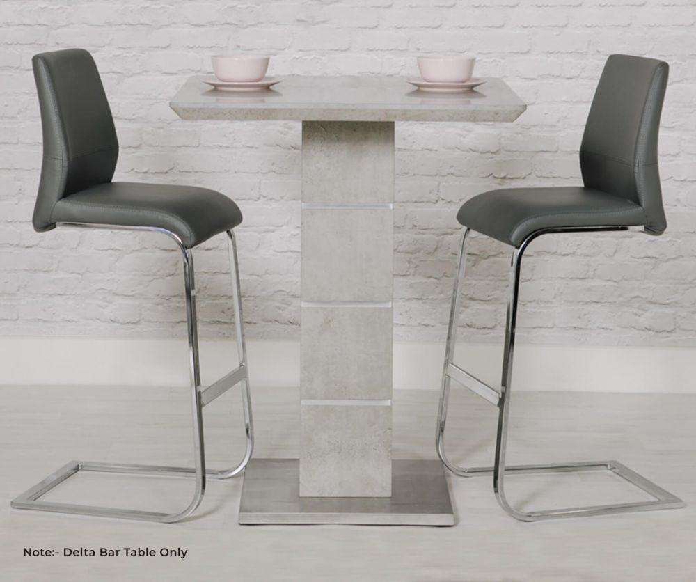 Furniture Link Delta Bar Table