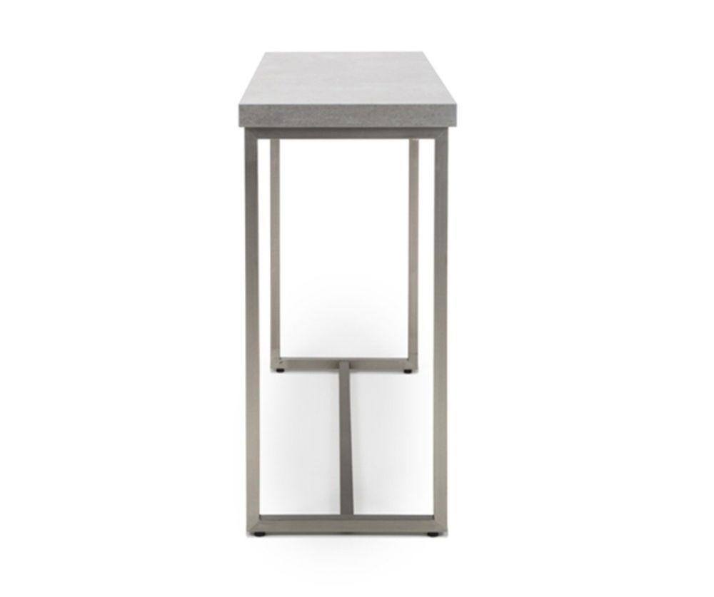 Furniture Link Delta Melamine Concrete Console Table