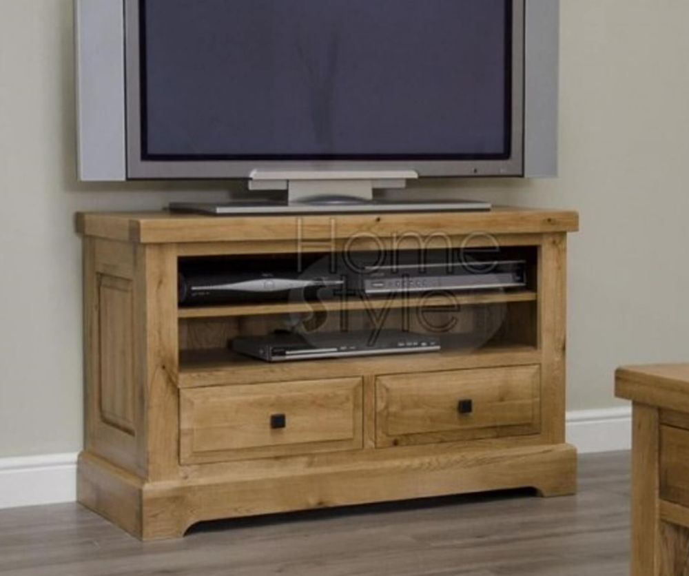 Homestyle GB Deluxe Oak TV Unit