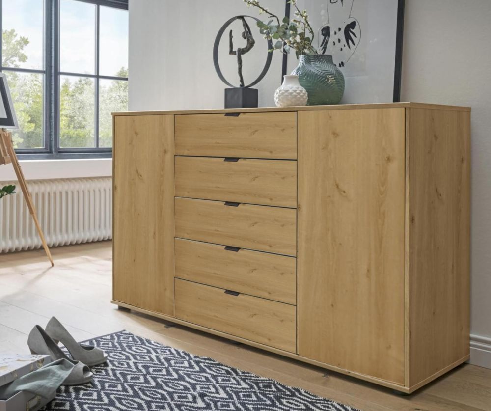 Wiemann Denver 2 Door 5 Drawer Combination Dresser