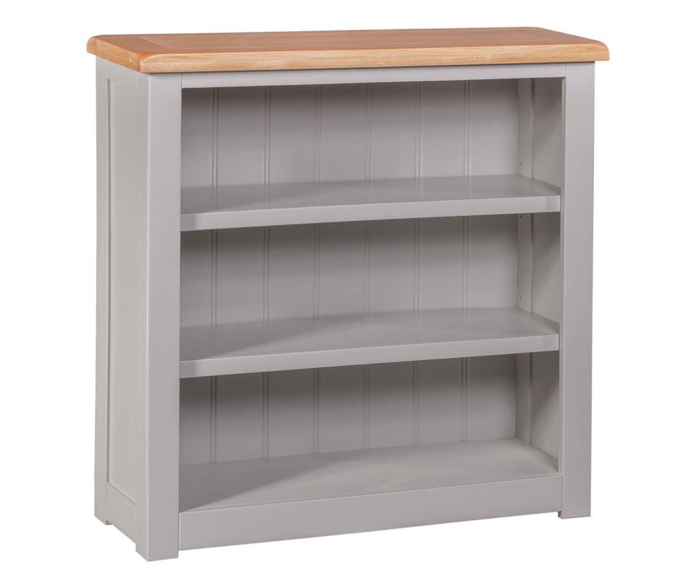 Homestyle GB Diamond Painted Oak Small Bookcase