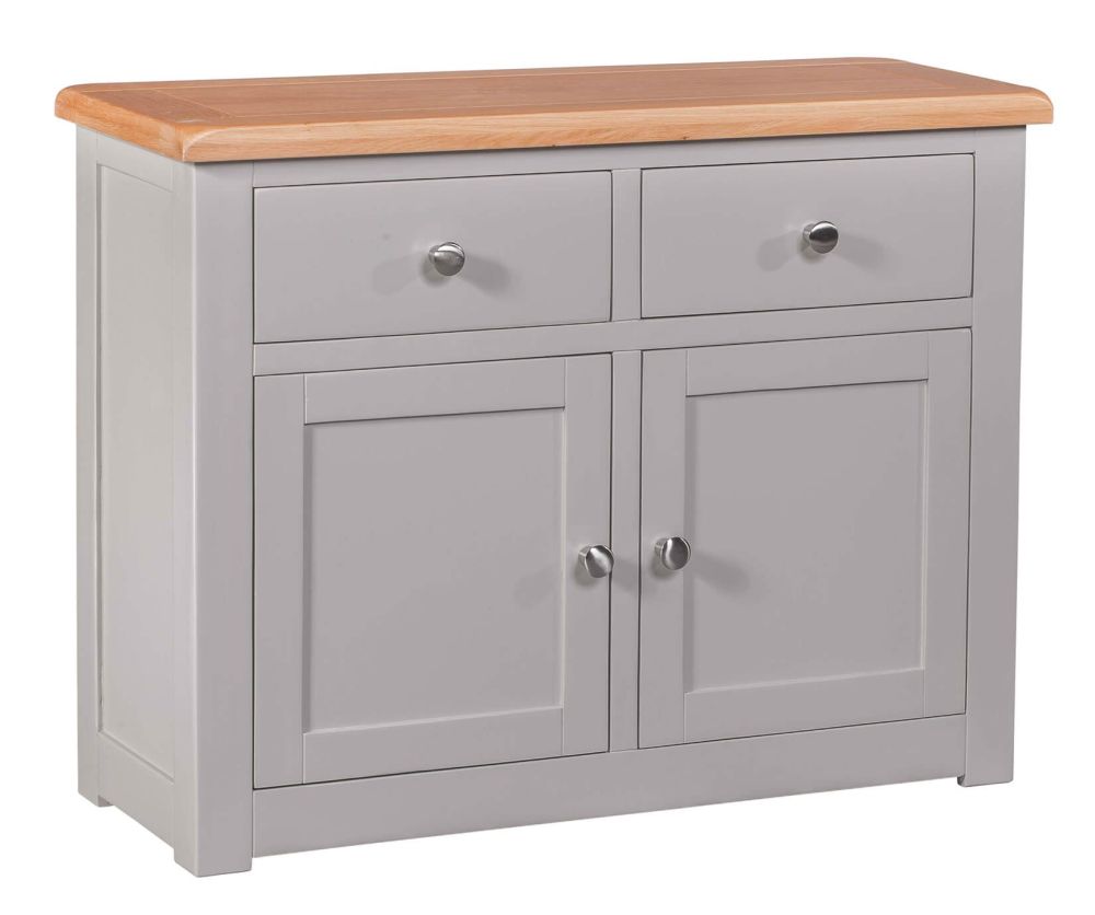 Homestyle GB Diamond Painted Oak Small Sideboard