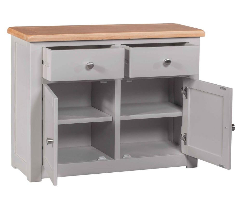 Homestyle GB Diamond Painted Oak Small Sideboard