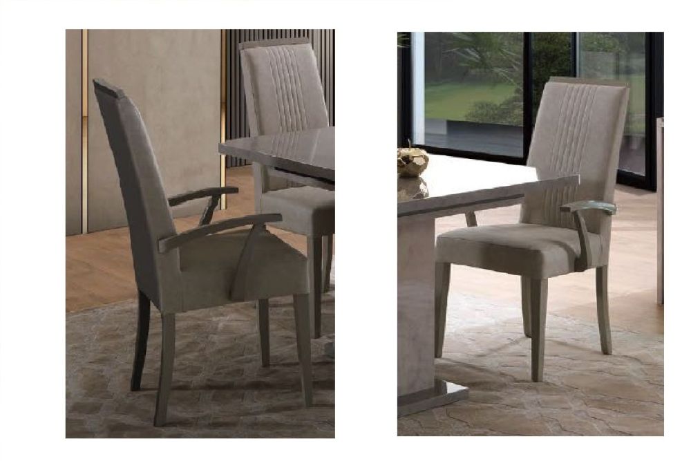 H2O Design Sole Grey Italian Dining Armchair