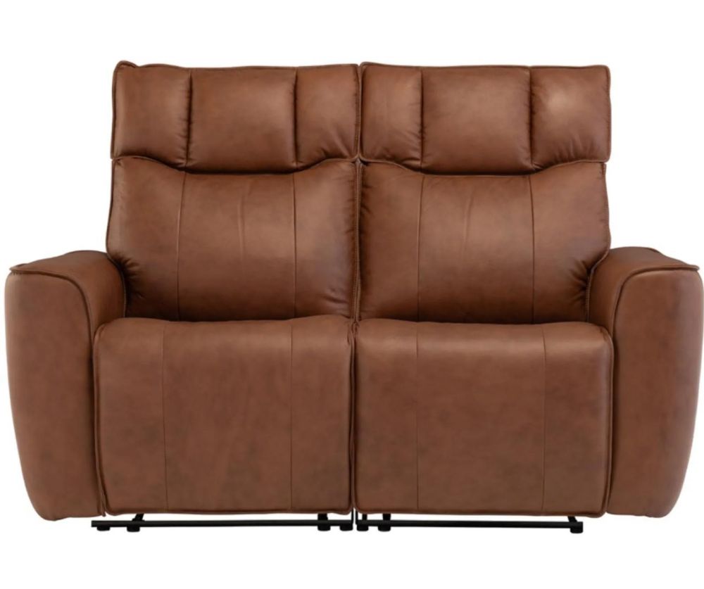 World Furniture Dolfino Tan Leather Electric Recliner 3+2+1 Sofa Set