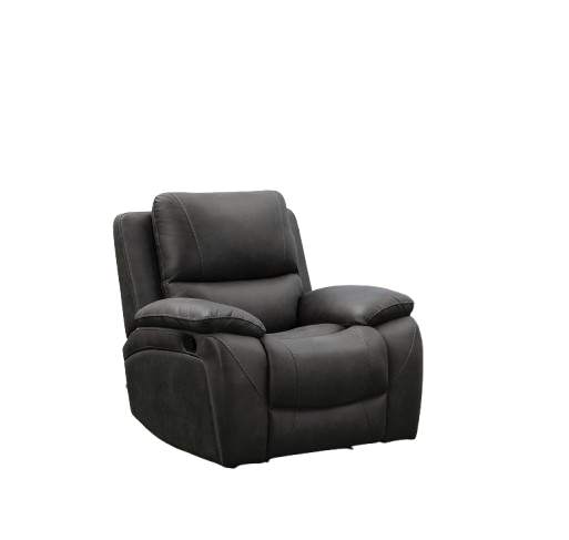 Isobella Charcoal Fabric Recliner 3+2+1 Sofa Set
