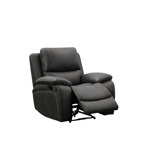 Isobella Charcoal Fabric Recliner Armchair