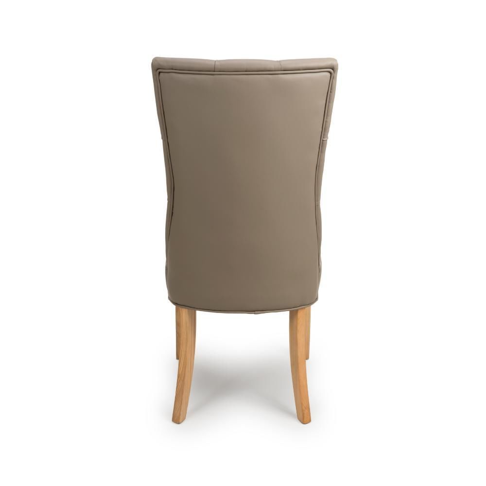 Furniture Link Eaton Taupe Dining Chair in Pair