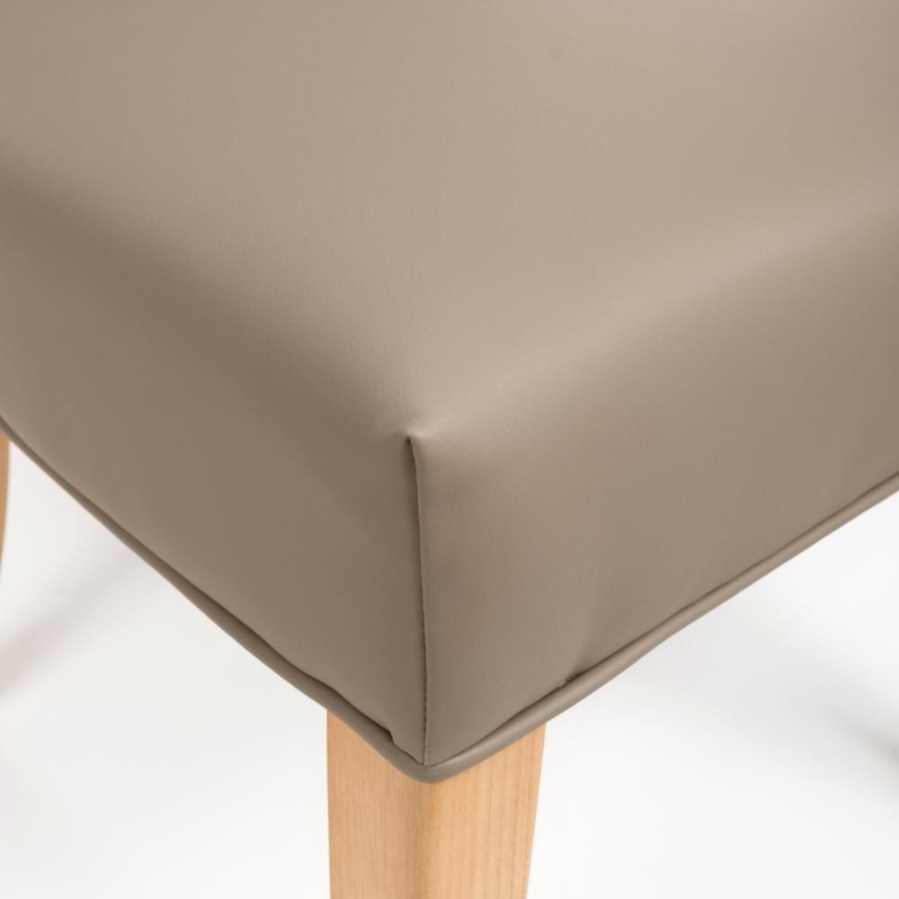 Furniture Link Eaton Taupe Dining Chair in Pair