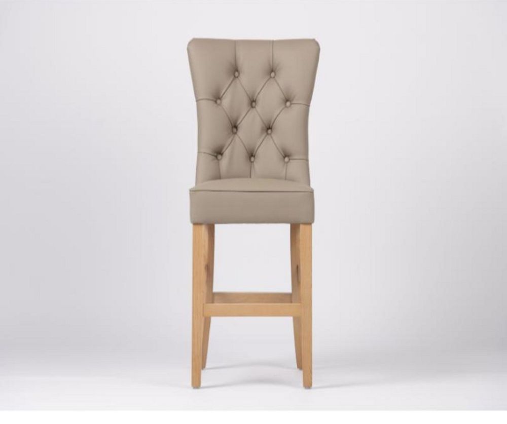 Furniture Link Eaton Taupe Counter Dining Chair in Pair