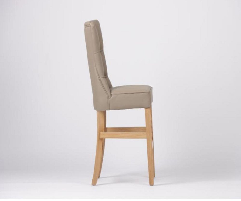 Furniture Link Eaton Taupe Counter Dining Chair in Pair