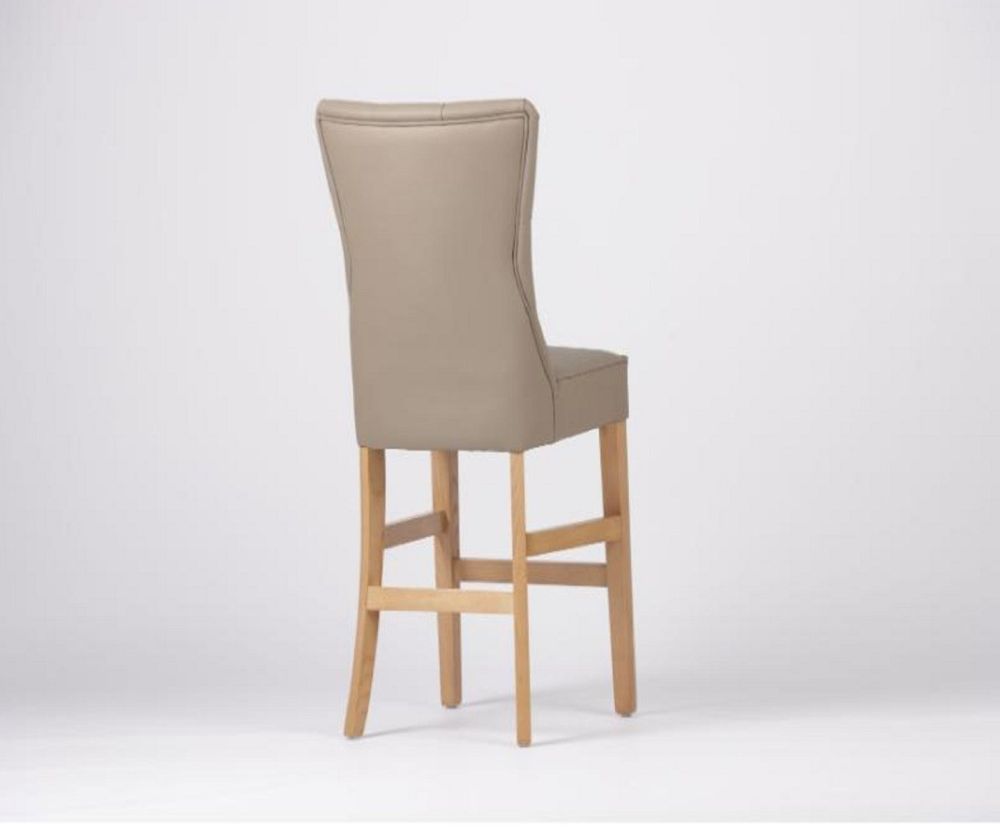 Furniture Link Eaton Taupe Counter Dining Chair in Pair
