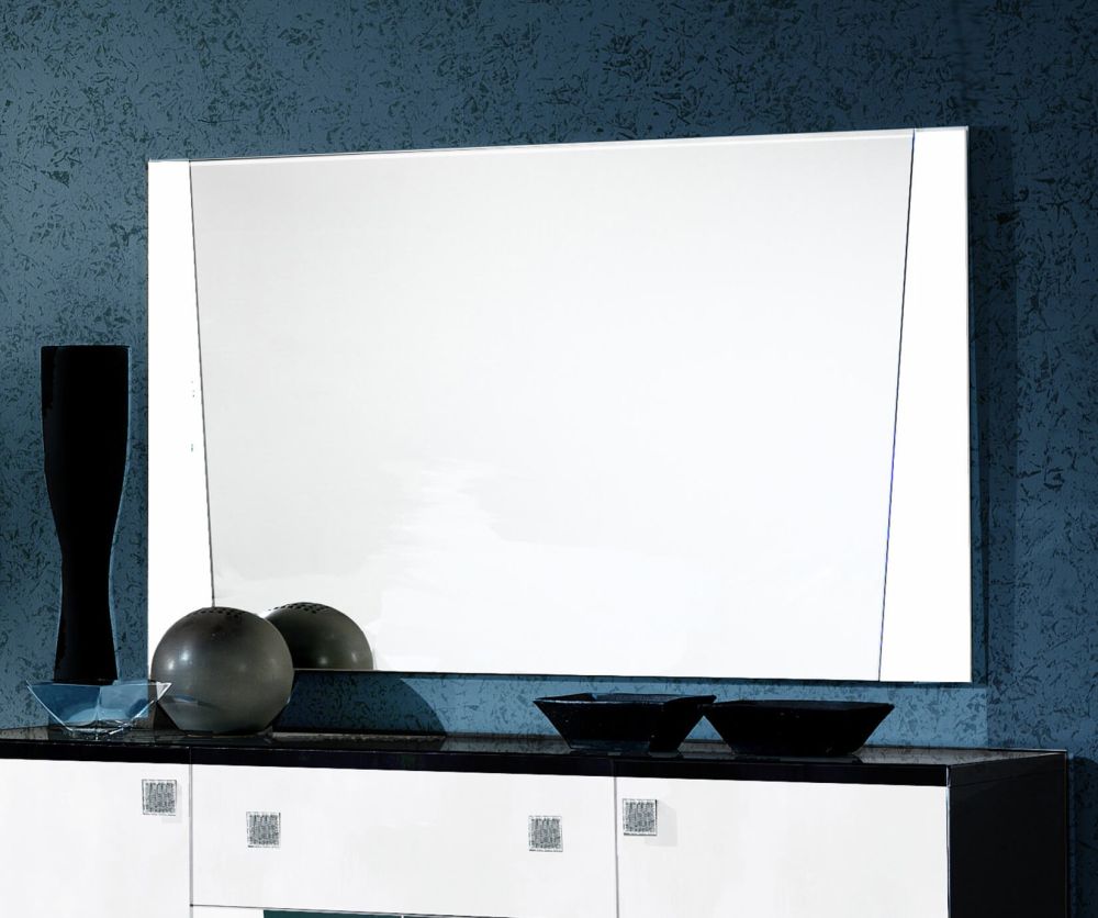 Ben Company Elisa White Italian Buffet Mirror