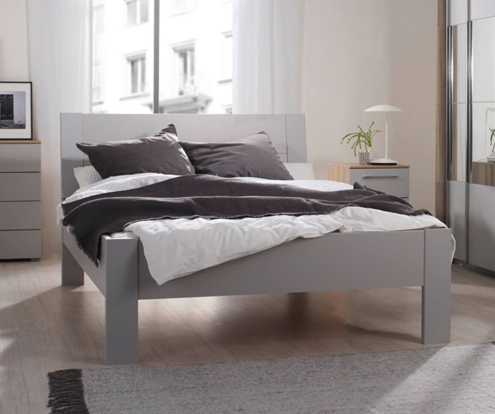 Rauch Ellesse Silk Grey Bed Frame